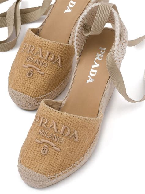 prada espadrillas coccodrillo|Women's Prada Espadrille Sandals .